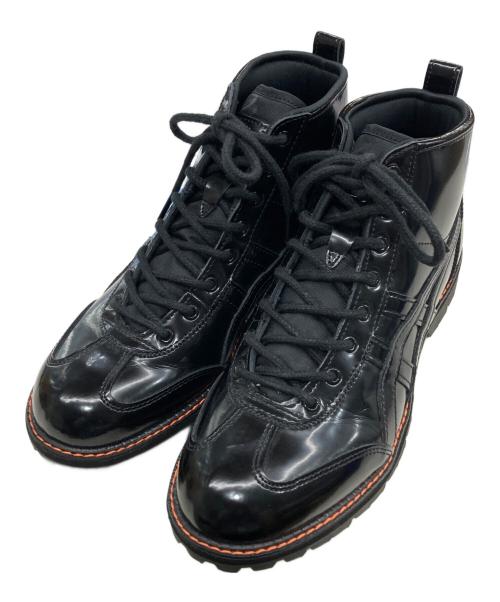 Onitsuka Tiger（オニツカタイガー）Onitsuka Tiger (オニツカタイガー) MEXICO RINKAN/ハイカットスニーカー ブラック サイズ:24.5の古着・服飾アイテム