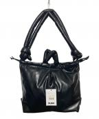 olendオレンド）の古着「ONA VEGAN LEATHER BAG/2WAYショルダーバッグ」｜ブラック