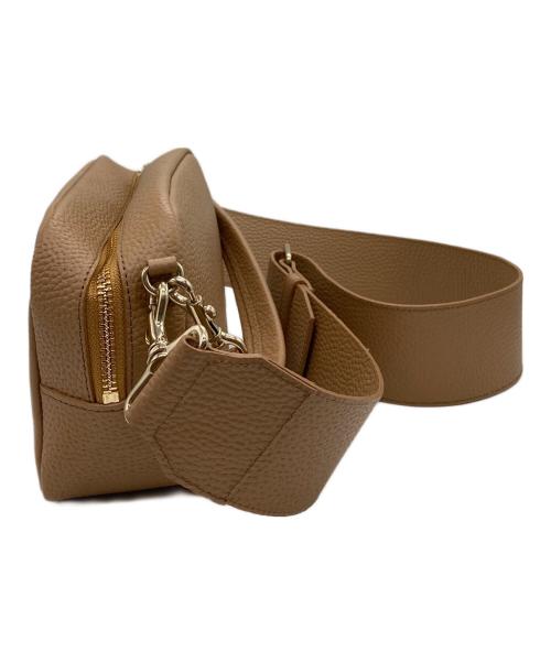 Ch!iii（チー）Ch!iii (チー) Widebelt Boston/2WAYショルダーバッグ ブラウンの古着・服飾アイテム