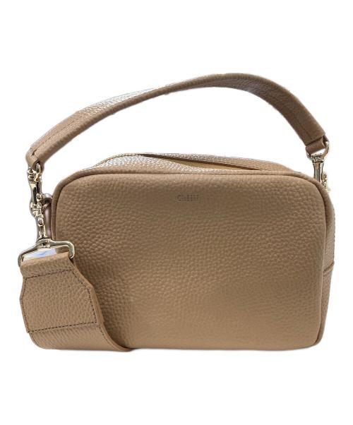 Ch!iii（チー）Ch!iii (チー) Widebelt Boston/2WAYショルダーバッグ ブラウンの古着・服飾アイテム