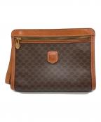 CELINEセリーヌ）の古着「マカダム柄ポーチ」｜ブラウン