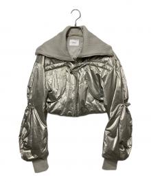 MURUA（ムルーア）の古着「ナイロンコンビネーションジャケット」｜シルバー