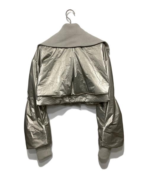 MURUA（ムルーア）MURUA (ムルーア) ナイロンコンビネーションジャケット シルバー サイズ:Fの古着・服飾アイテム