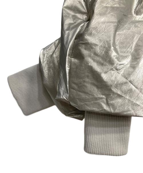 MURUA（ムルーア）MURUA (ムルーア) ナイロンコンビネーションジャケット シルバー サイズ:Fの古着・服飾アイテム