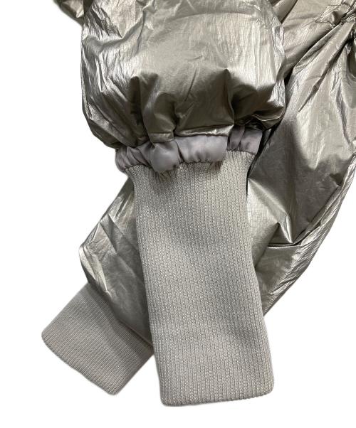 MURUA（ムルーア）MURUA (ムルーア) ナイロンコンビネーションジャケット シルバー サイズ:Fの古着・服飾アイテム