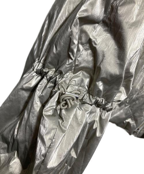 MURUA（ムルーア）MURUA (ムルーア) ナイロンコンビネーションジャケット シルバー サイズ:Fの古着・服飾アイテム