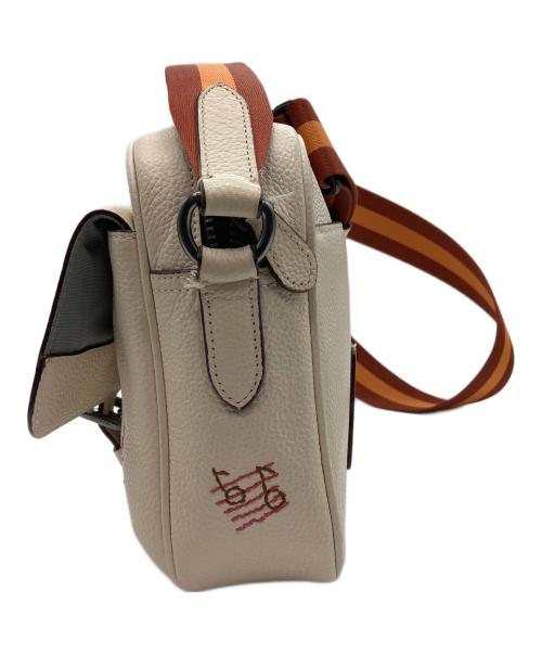 COACH（コーチ）COACH (コーチ) ショルダーバッグ/Hudson Crossbody With Diary Embroidery アイボリーの古着・服飾アイテム