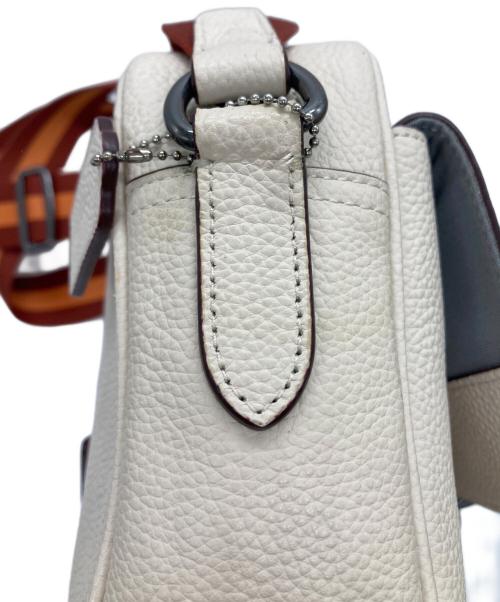 COACH（コーチ）COACH (コーチ) ショルダーバッグ/Hudson Crossbody With Diary Embroidery アイボリーの古着・服飾アイテム