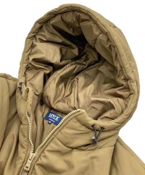 LEVI'S MADE&CRAFTED（リーバイスメイドクラフテッド）LEVI'S MADE&CRAFTED (リーバイスメイドクラフテッド) 中綿フルオーバージャケット カーキ サイズ:XLの古着・服飾アイテム