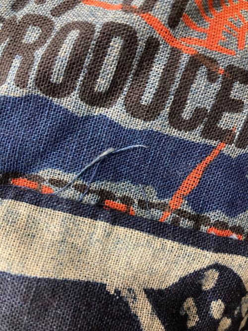 45R（フォーティファイブ・アール）45R (フォーティファイブ・アール) バンダナパッチワークのキャミドレス インディゴ サイズ:表記なしの古着・服飾アイテム