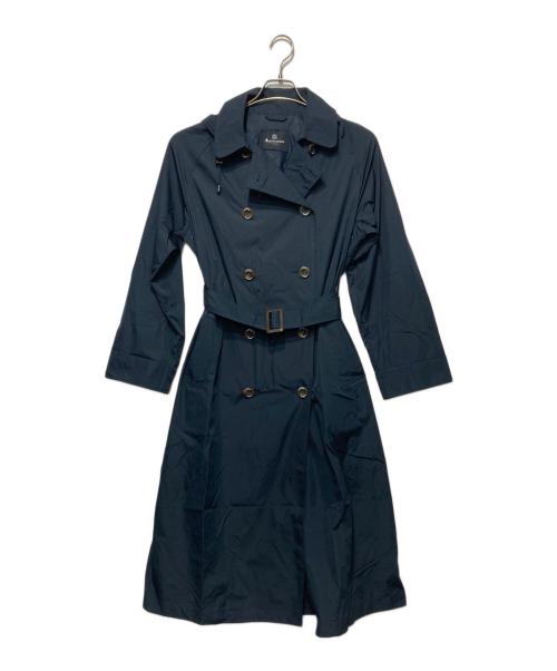 Aquascutum（アクアスキュータム）Aquascutum (アクアスキュータム) レインコート ネイビー サイズ:M～L対応の古着・服飾アイテム