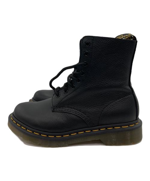 Dr.Martens（ドクターマーチン）Dr.Martens (ドクターマーチン) PASCAL VIRGINIA 8 ホールブーツ ブラック サイズ:UK5の古着・服飾アイテム