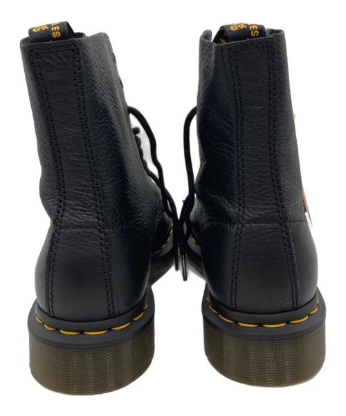 Dr.Martens（ドクターマーチン）Dr.Martens (ドクターマーチン) PASCAL VIRGINIA 8 ホールブーツ ブラック サイズ:UK5の古着・服飾アイテム