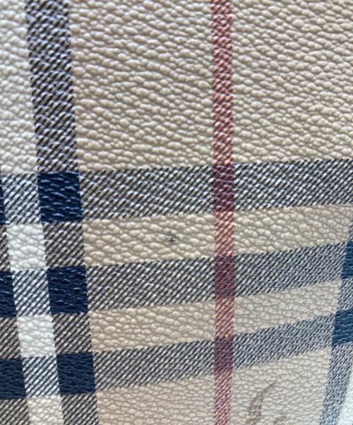 Burberry's（バーバリー）Burberry's (バーバリー) シャドーホースノヴァチェックトートバッグ ブラウンの古着・服飾アイテム