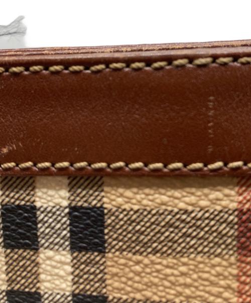 Burberry's（バーバリー）Burberry's (バーバリー) シャドーホースノヴァチェックトートバッグ ブラウンの古着・服飾アイテム