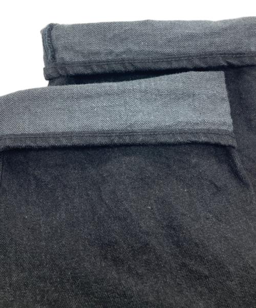 HAND ROOM（ハンドルーム）HAND ROOM (ハンドルーム) WIDE FIT 5 POCKET JEANS/デニムパンツ ブラック サイズ:Lの古着・服飾アイテム