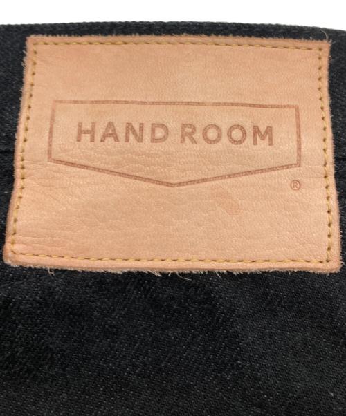 HAND ROOM（ハンドルーム）HAND ROOM (ハンドルーム) WIDE FIT 5 POCKET JEANS/デニムパンツ ブラック サイズ:Lの古着・服飾アイテム