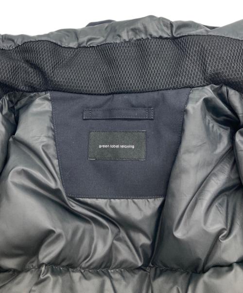 green label relaxing（グリーンレーベルリラクシング）green label relaxing (グリーンレーベルリラクシング) ダウンジャケット/撥水ダウンコート ブラック サイズ:XLの古着・服飾アイテム