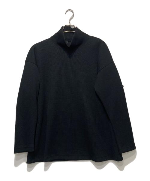 N.HOOLYWOOD（エヌ ハリウッド）N.HOOLYWOOD (エヌ ハリウッド) HIGHNECK LONG SLEEVE/タートルネックカットソー ブラック サイズ:40の古着・服飾アイテム