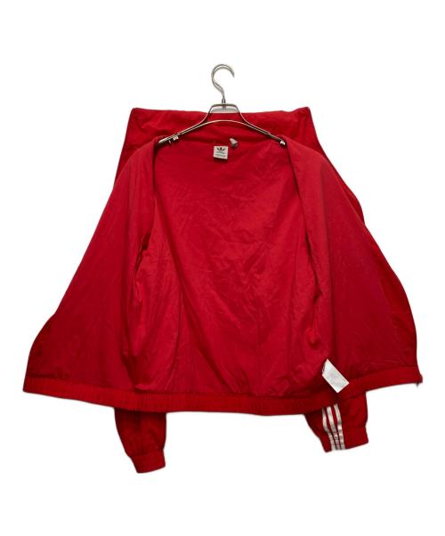 adidas（アディダス）adidas (アディダス) Adilenium オーバーサイズ トラックトップ ジャケット レッド サイズ:XLの古着・服飾アイテム