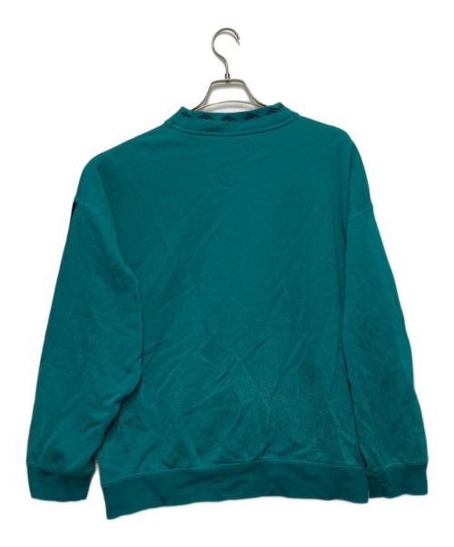 adidas（アディダス）adidas (アディダス) EQT REFLECT CREW/スウェット グリーン サイズ:2XLの古着・服飾アイテム