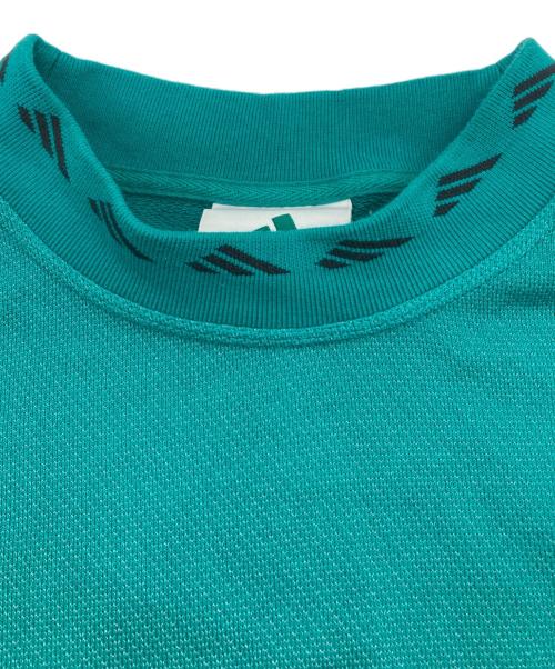 adidas（アディダス）adidas (アディダス) EQT REFLECT CREW/スウェット グリーン サイズ:2XLの古着・服飾アイテム