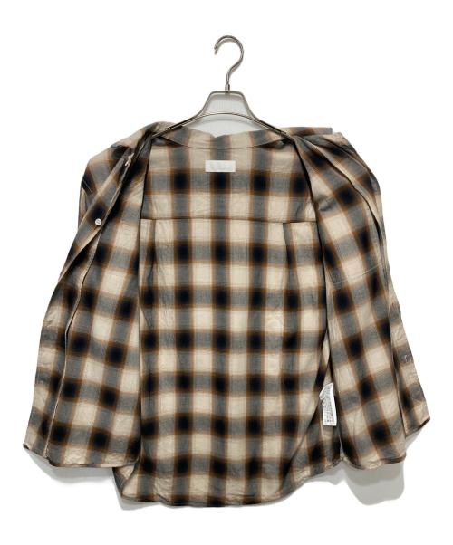 GALLARDA GALANTE（ガリャルダガランテ）GALLARDA GALANTE (ガリャルダガランテ) オンブレチェックシャツ ベージュ サイズ:Ｆの古着・服飾アイテム