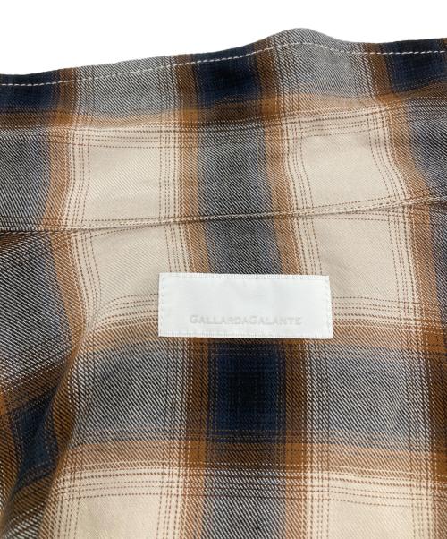 GALLARDA GALANTE（ガリャルダガランテ）GALLARDA GALANTE (ガリャルダガランテ) オンブレチェックシャツ ベージュ サイズ:Ｆの古着・服飾アイテム