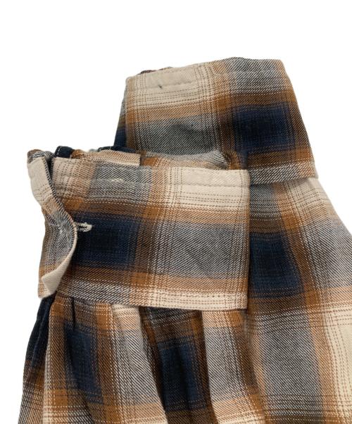 GALLARDA GALANTE（ガリャルダガランテ）GALLARDA GALANTE (ガリャルダガランテ) オンブレチェックシャツ ベージュ サイズ:Ｆの古着・服飾アイテム