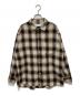 GALLARDA GALANTE（ガリャルダガランテ）の古着「オンブレチェックシャツ」｜ベージュ