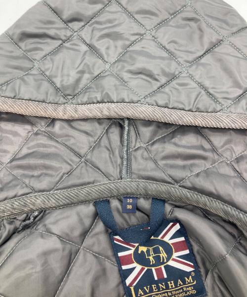 LAVENHAM（ラベンハム）LAVENHAM (ラベンハム) キルティングコート グレー サイズ:38の古着・服飾アイテム