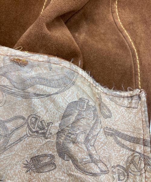 Pioneer（パイオニア）Pioneer (パイオニア) スウェードウエスタンジャケット ブラウン サイズ:38Lの古着・服飾アイテム