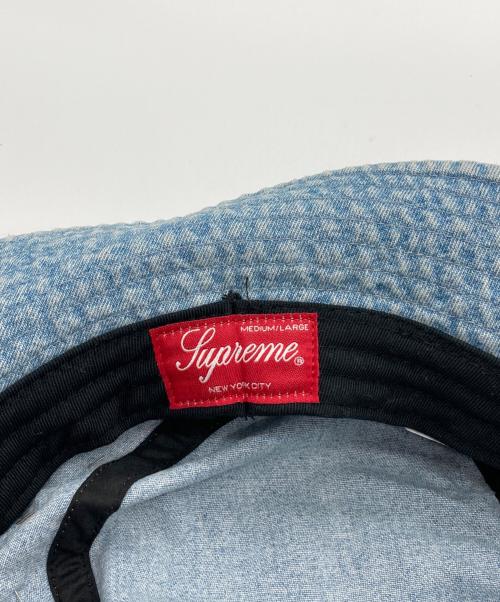 SUPREME（シュプリーム）Supreme (シュプリーム) Pins Crusher M/L /バケットハット インディゴの古着・服飾アイテム