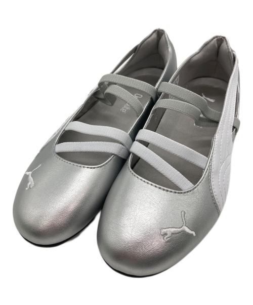 PUMA（プーマ）PUMA (プーマ) SPEEDCAT BALLET METALLIC/スピードキャット バレエ メタリック ウィメンズ シルバー サイズ:24 未使用品の古着・服飾アイテム