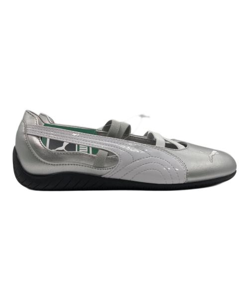 PUMA（プーマ）PUMA (プーマ) SPEEDCAT BALLET METALLIC/スピードキャット バレエ メタリック ウィメンズ シルバー サイズ:24 未使用品の古着・服飾アイテム