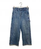 JOURNAL STANDARDジャーナルスタンダード）の古着「デニムペインターパンツ」｜インディゴ