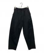 FreshServiceフレッシュサービス）の古着「CORPORATE EASY PANTS/コーポレート イージー パンツ/ポリエステルパンツ」｜ブラック