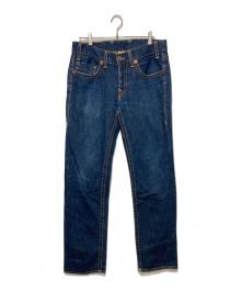 TRUE RELIGION（トゥルー レリジョン）の古着「フレアデニムパンツ」｜インディゴ