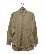 RALPH LAURENラルフローレン）の古着「BLAKE ボタンダウンシャツ」｜ベージュ