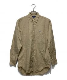 RALPH LAUREN（ラルフローレン）の古着「BLAKE ボタンダウンシャツ」｜ベージュ