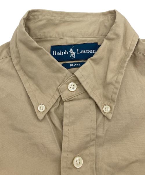 RALPH LAUREN（ラルフローレン）RALPH LAUREN (ラルフローレン) BLAKE ボタンダウンシャツ ベージュ サイズ:Sの古着・服飾アイテム