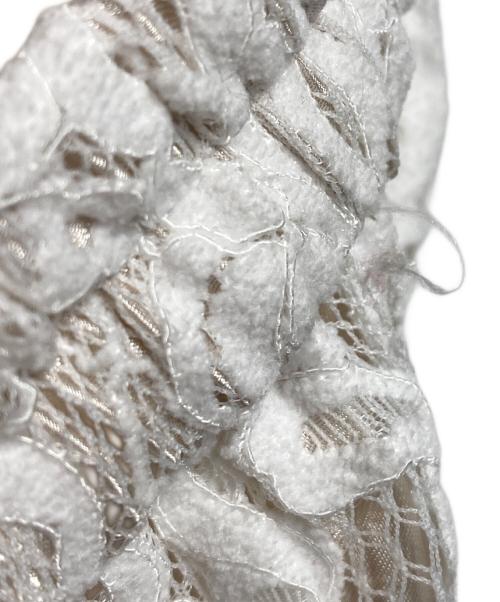 lusteek（ラスティーク）LUSTEEK (ラスティーク) ＬＵレースマーメイドスカート ホワイト サイズ:38の古着・服飾アイテム