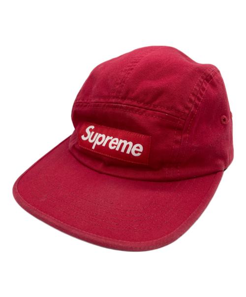 SUPREME（シュプリーム）Supreme (シュプリーム) CHINO TWILL CAMP CAP/キャップ レッドの古着・服飾アイテム