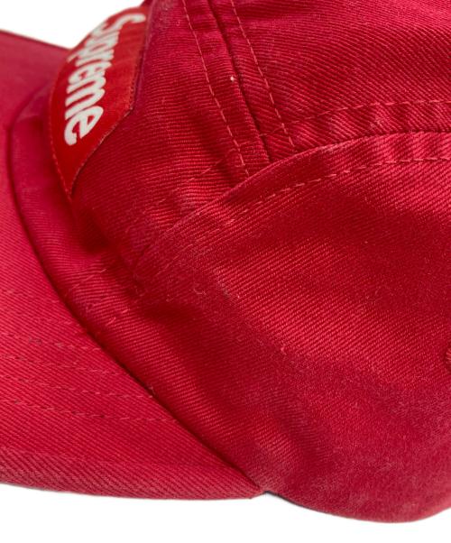 SUPREME（シュプリーム）Supreme (シュプリーム) CHINO TWILL CAMP CAP/キャップ レッドの古着・服飾アイテム