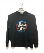 Hysteric Glamourヒステリックグラマー）の古着「COME PLAY WITH ME Tシャツ/ロングスリーブカットソー」｜ブラック