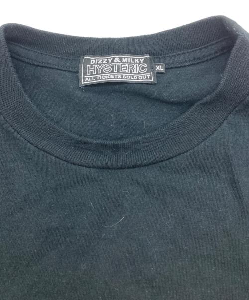 Hysteric Glamour（ヒステリックグラマー）Hysteric Glamour (ヒステリックグラマー) COME PLAY WITH ME Tシャツ/ロングスリーブカットソー ブラック サイズ:XLの古着・服飾アイテム