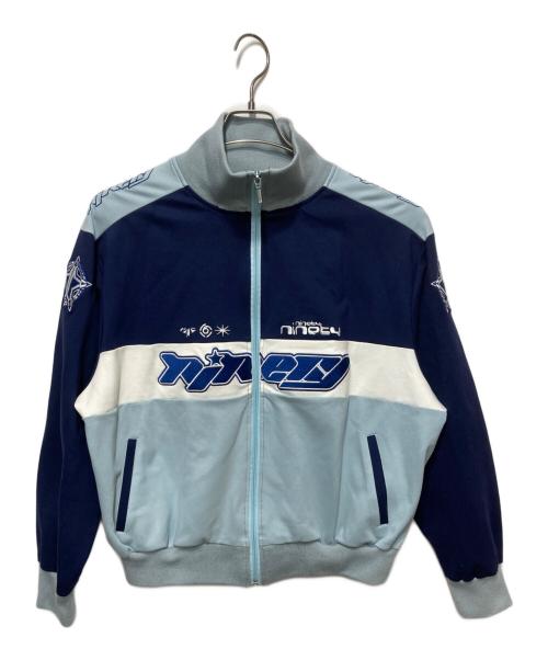9090（9090）9090 (9090) 9090 TECHNO Track Jacket/トラックジャケット ネイビー サイズ:Lの古着・服飾アイテム