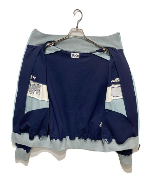 9090（9090）9090 (9090) 9090 TECHNO Track Jacket/トラックジャケット ネイビー サイズ:Lの古着・服飾アイテム