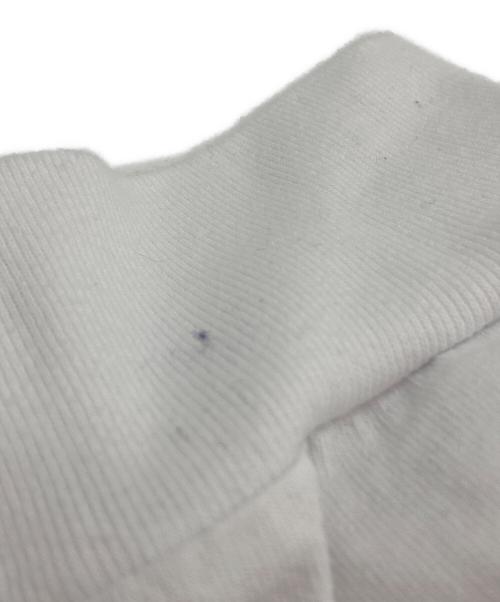 sacai（サカイ）sacai (サカイ) MADSAKI Embroidery ロングスリーブカットソー ホワイト サイズ:4の古着・服飾アイテム