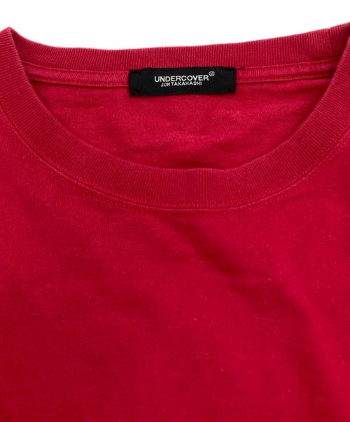 UNDERCOVER（アンダーカバー）UNDERCOVER (アンダーカバー) ロングスリーブカットソー レッド サイズ:2の古着・服飾アイテム